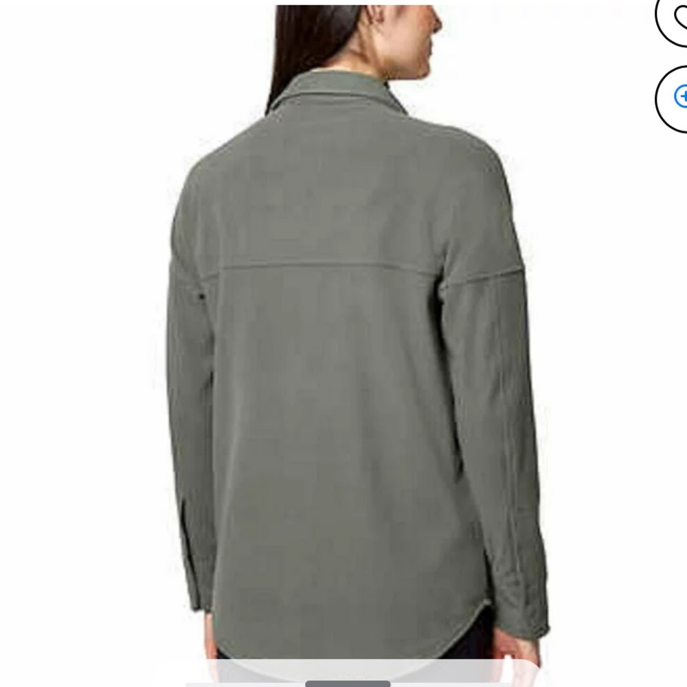 NWT Ladies Cozy Button Up Shirt - Picture 3 of 5